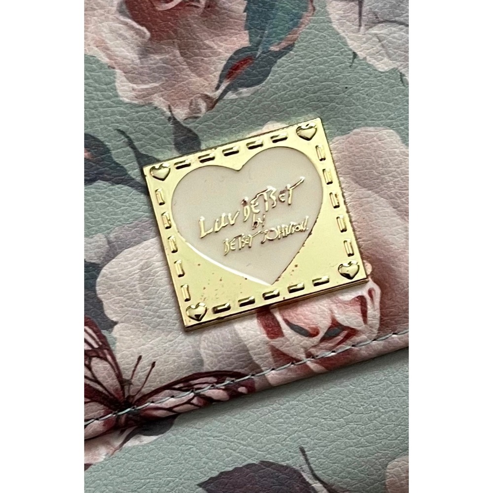 Luv Betsey by Betsey Johnson Mint Crossbody Purse w/ Coin Purse - Picture 7 of 7